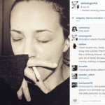 Asia Argento: “Ho iniziato a fumare a nove anni”. Pioggia di critiche